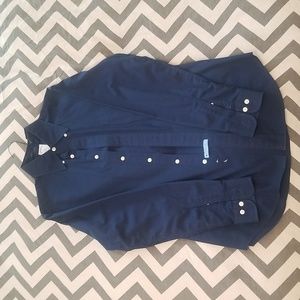 Mens small navy Brooks Brothers Regent Button down